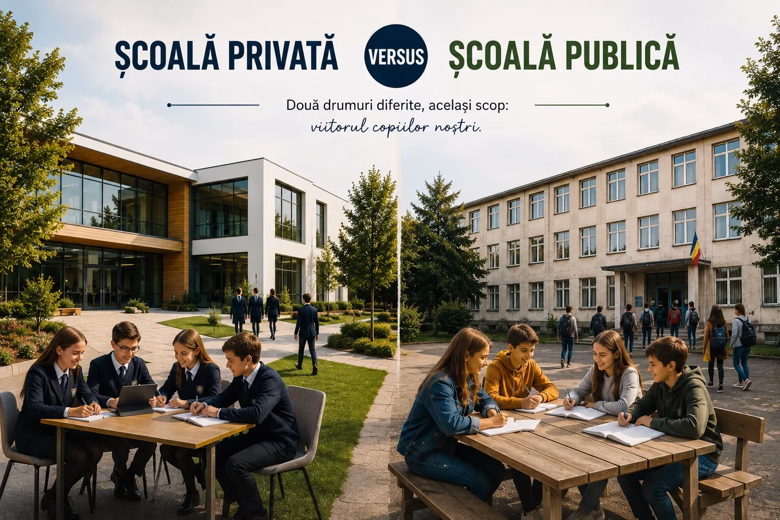 Scoala privata versu scoala publica