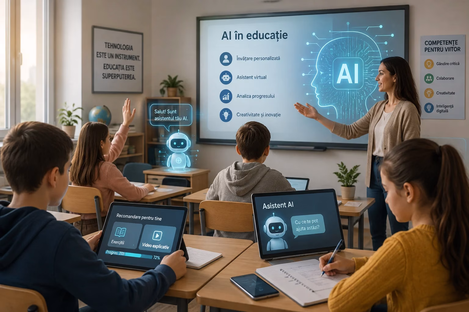 Inteligenta artificiala in scoli